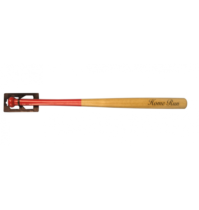 Rubberwood baseball bat