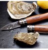 Couteau ouverture huitres coquillages en bois de padouk massif acier inox opinel numéro 9