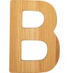 décoration murale lettre B prénom enfant Jules bois bambou massif loisirs créatifs