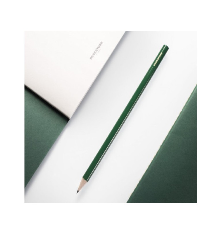 Crayon de bois vert Deskstore