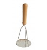 pilon écrase purée en bois de hêtre cuisine