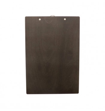 noir couleurs Porte-bloc & presse-papier en bois support écriture pince A4 affiche