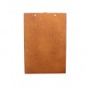 couleur marron Porte-bloc & presse-papier en bois naturel support écriture pince A4 affiche