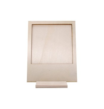 Cadre photo carré en bois pour mur, support de cadre photo, décor photo,  cadeau commémoratif, 20x20
