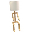 lampe de bureau Emil poser bonhomme articulé en bois hévéa design winkee