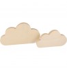 nuages 2 tailles vierges à customiser en bois personnalisation loisirs créatifs ciel
