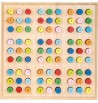 Jeu de réflexion Sudoku chiffres en bois Small foot couleurs concentration lignes carrés casse tête