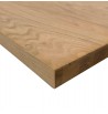 Planche tablette plan travail bois de chêne massif 3cm épaisseur meuble construction design lamellé collé naturel bricolage