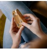 Coton-tiges réutilisables embout silicone & bambou écologique boite aimant lavable croll denecke