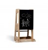 Tableau noir écriture dessin Félix chaise échelle tout âge pédagogie Montessori évolutive bois