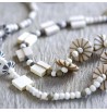 BIJOUX loisirs créatifs artemio bijoux fantaisies Perles carrées plates 10x3mm en bois 100pcs