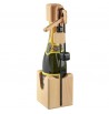 Casse-tête protège-bouteille en bois de hêtre massif philos champagne