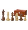 Boite de pièces pions jeu d'échecs arts roi 95mm bois Philos