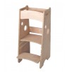 Tour d'apprentissage chaise échelle tout âge pédagogie Montessori évolutive bois placage okoumé GRANDIRATON