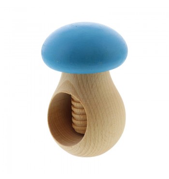 Blue beech mushroom nutcracker