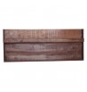 barre Etagère porte-revues marron en bois recyclé FSC recycled label raw materials