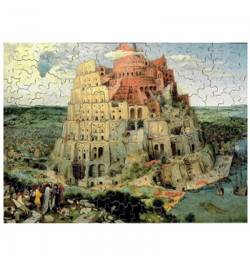 Puzzle Tour de Babel de Bruegel 250pcs en bois