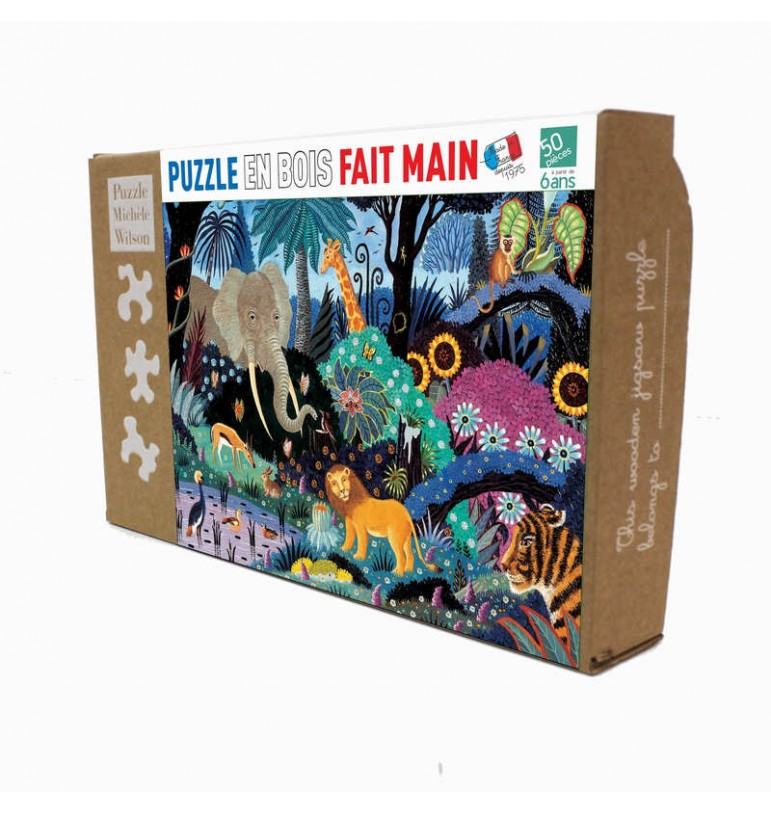 50 pieces Map of Europe Michele Wilson Jigsaw Puzzles Made in France