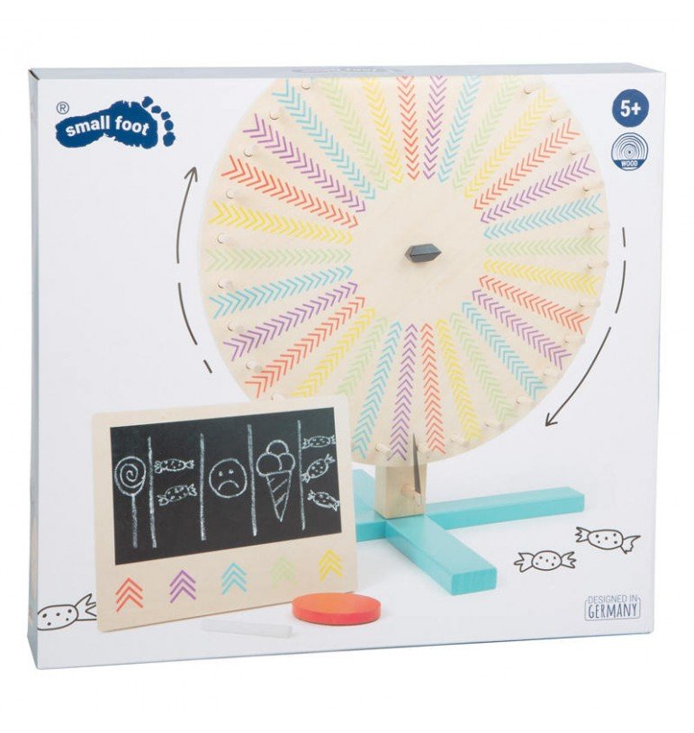 Roue De La Fortune Hojalis - 8 Sections Personnalisables - Avec Support Et Stylo - Pour Jeux, Fêtes, Événements
