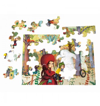 Jigsaw puzzle en bois adulte et enfant - l'arbre de vie – Wootswood