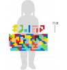 Puzzle de formes façon Tetris 114 pièces en bois small foot