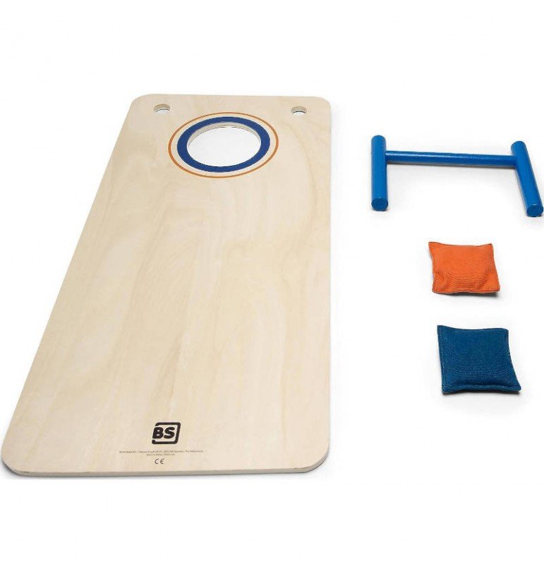 Planche D'équilibre Navaris En Bois Contreplaqué Pour Enfants - 81 X 28,6 X 17 Cm - Neuve