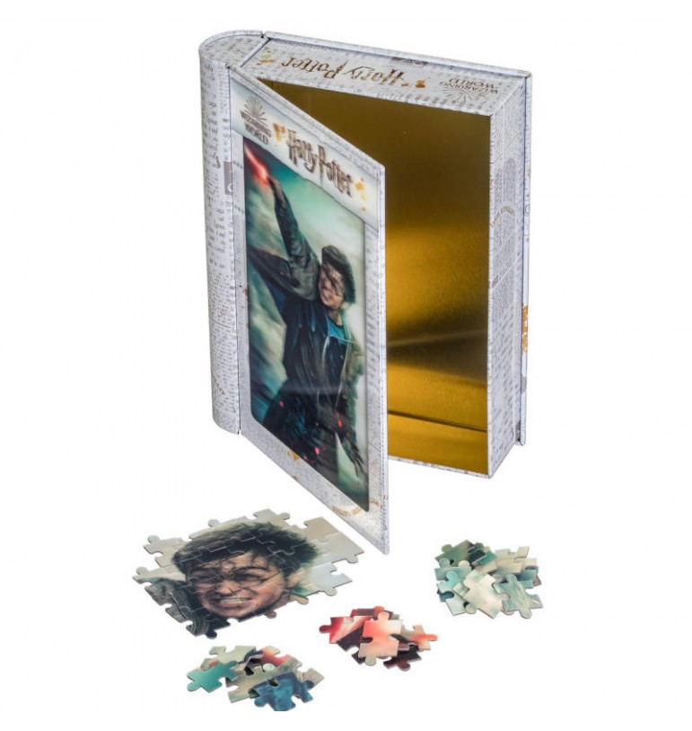 Puzzle 3D Harry Potter boîte en métal