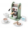 Machine à café expresso avec broyeur en bois dorjee