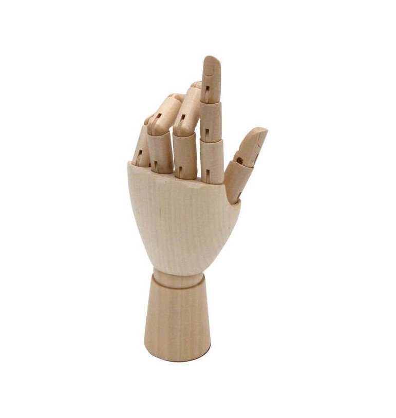 30 CM MODÈLE de poupée articulée homme en bois Mannequin flexible pour
