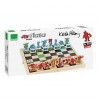 boite Cassette jeu d'échecs Keith Haring en bois