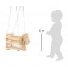 Balançoire Poney pour bébé en bois