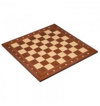 ECHIQUIER jeu d'échecs de tournoi case 50mm bois peuplier érable boite philos