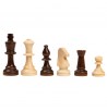 STAUNTON jeu d'échecs de tournoi case 50mm bois peuplier érable boite philos