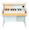 Piano électronique d'apprentissage en bois bleu notes