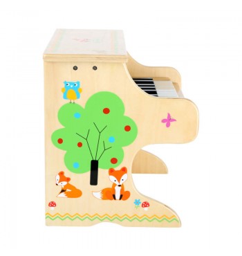 enfant jouet Piano Petit Renard en bois naturel 29cm small foot
