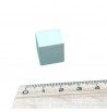Cubes en bois blanc 16x16x16mm 10pcs