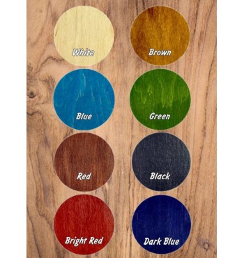 choisissez votre couleur de planche de réflexologie bois naturel rouge bleu marron vert