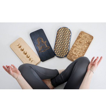 personnalisation Planche de massage des pieds Sadhu en bois yoga réflexologie méditation