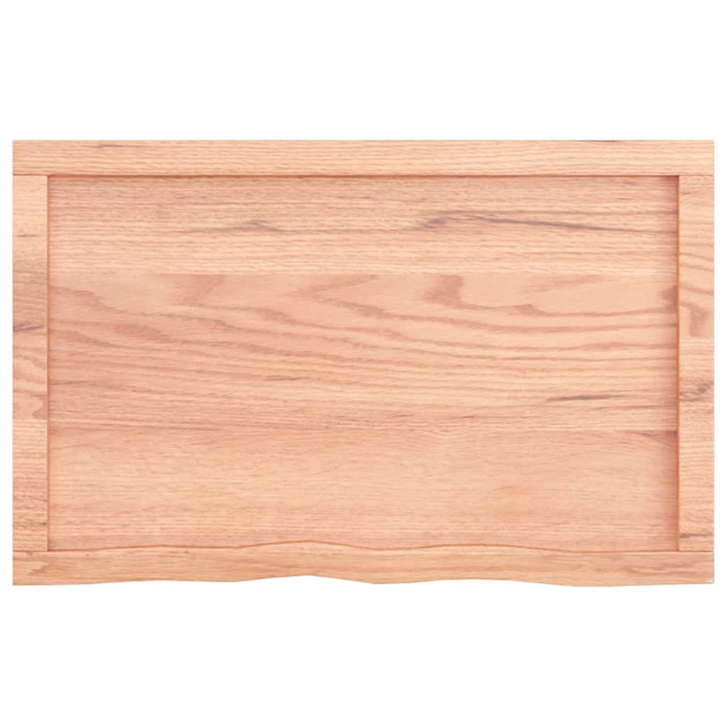 étagère murale planche tablette bois massif bord naturel