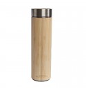 Thermos café, thé, chocolat, infusion bambou inox thés isotherme bois