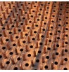 clous planche sadhu zinc plaqué cuivre pas de 10 mm avec pose hexagonale