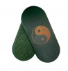 Planche à clous Sadhu vert Yin Yang bois moitié cuivre acier yoga réflexologie