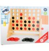 Power of 4 large wooden game small foot