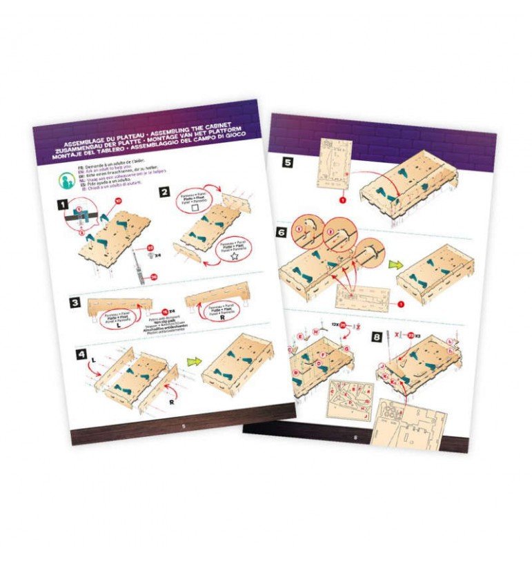 Jeu De Flipper En Bois Vintage Front Porch Classics 2007 - Avec Balles