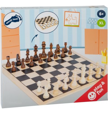 emballage jeu échecs dames bois
