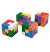 Jeu de réflexion Speed Soma robinier bois Tetris 3D