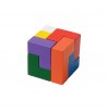 Jeu de réflexion Speed Soma robinier bois Tetris 3D cube