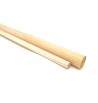 Baguette ronde 20mmx1m en bois d'érable tourillon tige bâton