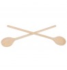 Cuillère ronde 25 cm en bois de hêtre USTENSILE DE CUISINE SPATULE