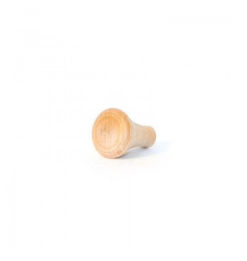 Bouton de porte TIROIR 10mm en bois de bouleau massif